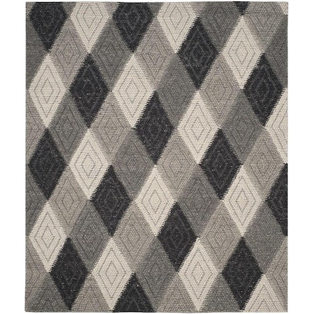 Safavieh 8 x 10 ft. Natura Hand Woven Large Rectangle Area Rug, Anthracite NAT623D-8